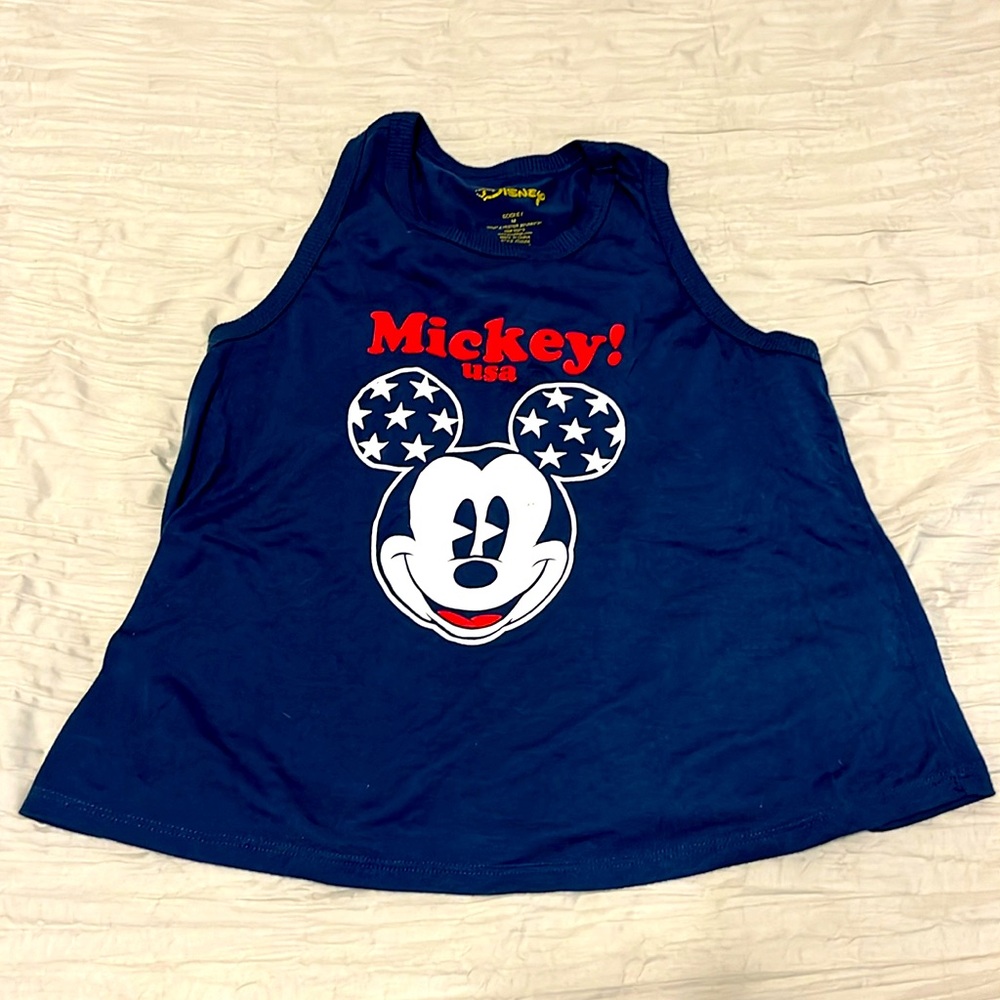 Mickey Mouse loose fit crop tank